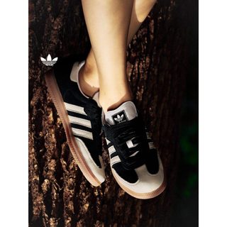 adidas SAMBA OG 經典 T 頭德訓鞋 中性復古休閒板鞋 情侶百搭運動鞋