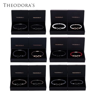 【THEODORA'S】情侶手環/手鍊-無限磁吸真皮手環 情侶對飾【希奧朵拉】情侶手練 女手環 男手環