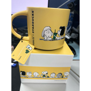 星巴克杯子 史努比 全新未使用