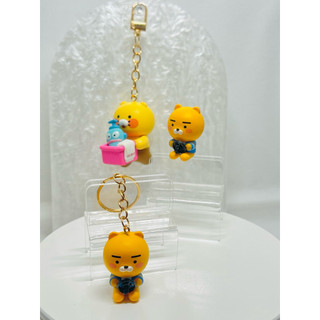 二手 現貨 韓國Kakao Friends x Hangyodon Figure鑰匙圈 萊恩春植 公仔吊飾 部分瑕疵