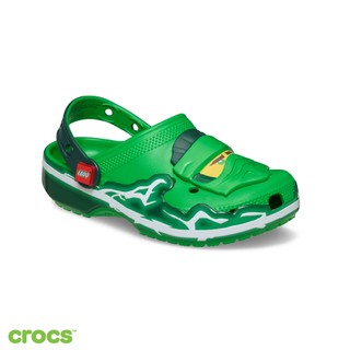 Crocs卡駱馳 (童鞋) LEGO® NINJAGO® 忍者傳奇 經典聯名系列克駱格 大童-綠色-213552-90H