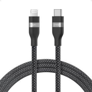 【竭力萊姆】Anker USB-C&Lightning 60W 0.9m 1.8m 高耐用尼龍 耐彎折35000次