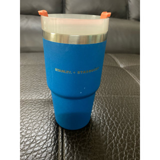 星巴克史丹利海水藍不銹鋼杯（20oz)