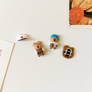 現貨 Dinotaeng磁鐵組 矮袋鼠棒球磁鐵 Quokka磁鐵 Quokka Homerun Magnet