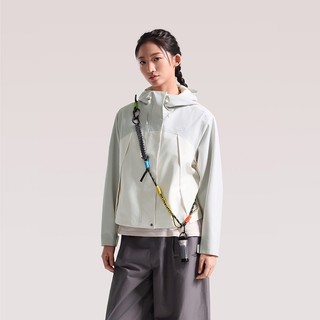 The North Face 女 DRYVENT OVS JACKET 防潑水連帽衝鋒衣-NF0A8J6XTBH