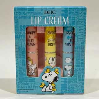 台灣公司貨 DHC 純欖護唇膏3條組-史努比限定版 DHC 純欖護唇膏1.5g×3 史努比聯名款