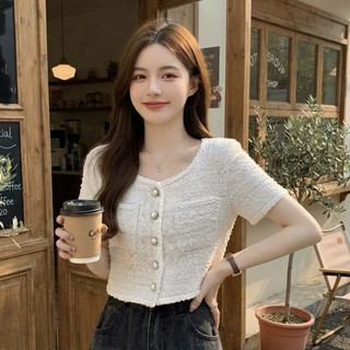 法式感設計小香風外套女夏季/小香風外套