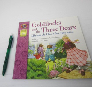 「二手書」Goldilocks Three bears Spanish Ricitos 英西班牙雙語 讀本 平裝
