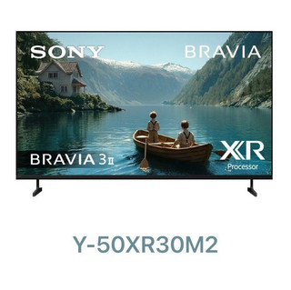 下單享9折【SONY 索尼】50型 4K BRAVIA 3II Google TV顯示器Y-50XR30M2