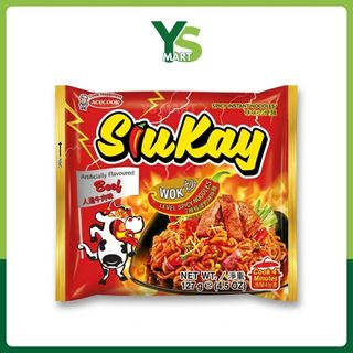 Sukay香辣牛肉麵 Mì bò cay Spicy Beef Instant Noodles