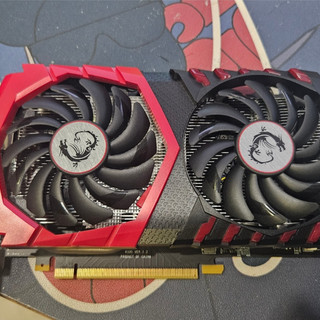 二手良品 MSI GTX1050 Ti 4G GTX 1050 顯示卡紅龍板