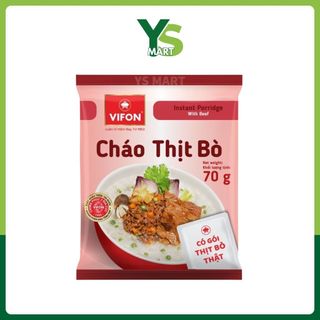 VIFON 牛肉即食粥 Cháo Thịt Bò Instant Beef Porridge