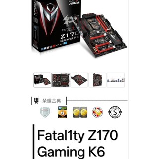 Intel i5 6700K ASRock Z170 GAMING K6 DDR4 8G 16G 32G