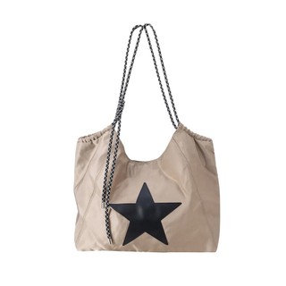 CONVERSE【授權經銷商】托特包 手提肩背 星星 LOGO 淺卡其色 UA5993-X9V