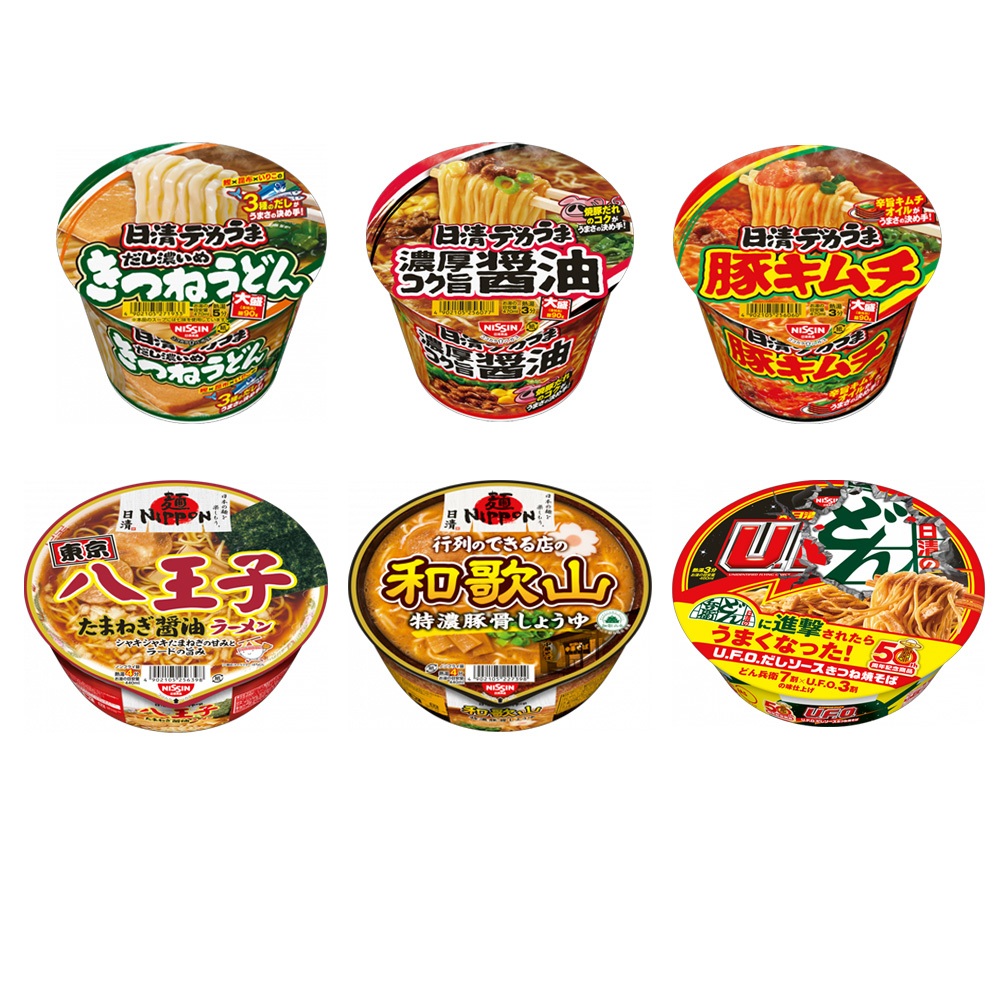 【NISSIN】日本泡麵 日清 豆皮烏龍麵 燒炒碗麵 大盛泡麵 即食麵 懶人料理 快速料理 宵夜美食 宿舍美食 宵夜首選