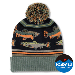 【KAVU】Herschel 中性保暖毛帽『釣魚』K1008