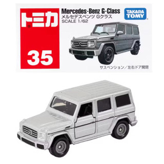 全新現貨｜日本 TOMICA 多美 NO.35 35 MERCEDES BENZ 賓士 G Class 紅白盒 黑車