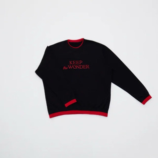[Always Wonder] [Keep Silent]Keep the Wonder 黑色長袖T