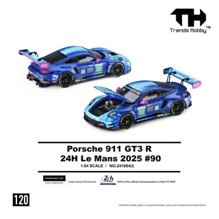 Trends Hobby-TH 1/64 保時捷 911 GT3 R LeMan 24H 2025