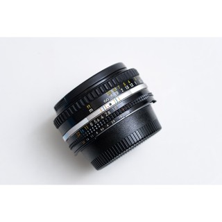 極稀有ㄉ餅乾鏡 Nikon Ais 50mm F1.8 日本限定 定焦標準餅乾鏡