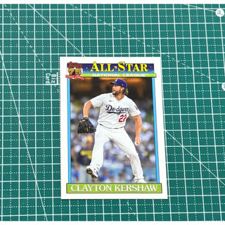 Topps 特卡 Clayton Kershaw 球員卡 MLB 棒球卡 洛杉磯道奇