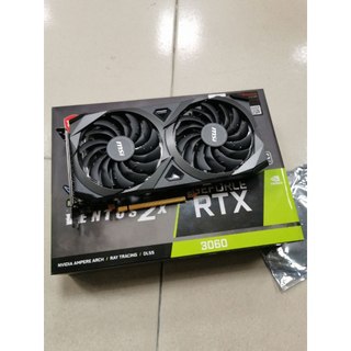 3060 MSI ventus 2x 12g oc 顯示卡 過保 有盒
