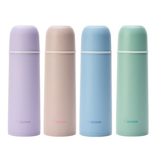 【ZOJIRUSHI 象印】500ml 馬卡龍色不銹鋼真空保溫瓶 SV-GR50E