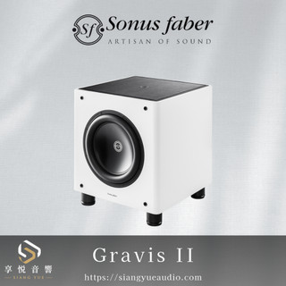 享悅音響(實體店面)義大利 Sonus Faber Gravis II 10吋 主動式超低音 {公司貨}