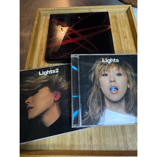 地球樂團 globe)《Lights》&《Lights2》原裝專輯 CD 組合（2002年 avex globe 日版）