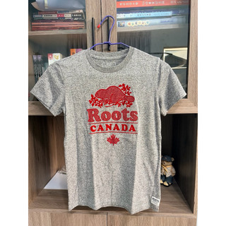 Roots T-shirt/ Roots t恤/灰色T-shirt/Roots 上衣/Roots