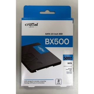 crucial 美光 固態硬碟 SATA BX500 SSD 500G 9.5成新