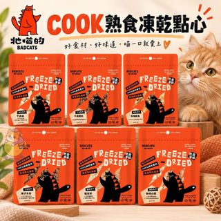 牠喵的 BADCATS 熟食凍乾 犬貓皆可食 幹貝絲 牛肩裡肌 鮮蝦 鮭魚粉 貓凍乾 美喵的事