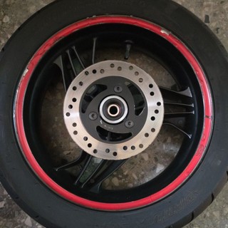 送碟盤 宏佳騰 原廠 MY125 MY150 後鋁合金輪框 後鋁框 後輪框 鋁框 後輪鋼圈 AEON