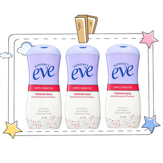Summer’s Eve 舒摩兒 賦活美學浴潔露-全肌防護*3