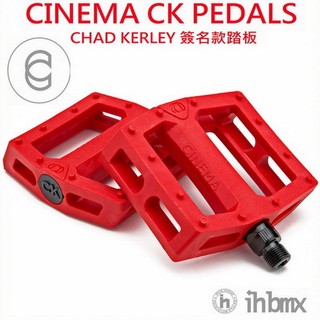 CINEMA CK PEDALS 踏板 紅色 平衡車/BMX/越野車/MTB/地板車/獨輪車/FixedGear/