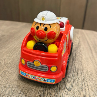 【近全新】麵包超人 ANPANMAN 有聲 消防車 聲光玩具