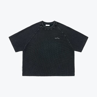 SENSE PIgment Dyed Waffle Boxy Tee