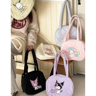 迪士尼 三麗鷗 美樂蒂 Hello Kitty肩背包 雲朵包
