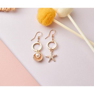 {Luna Jewelry🥰日常的微光}❗㊣💯防敏鋼針❗海洋傳說耳環 抗過敏耳環 純鋼飾品 鋼針耳環 純鋼耳環 耳扣