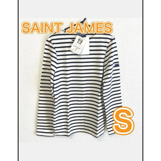 （售出）全新法國製Saint James藍白條紋長袖S海魂衫