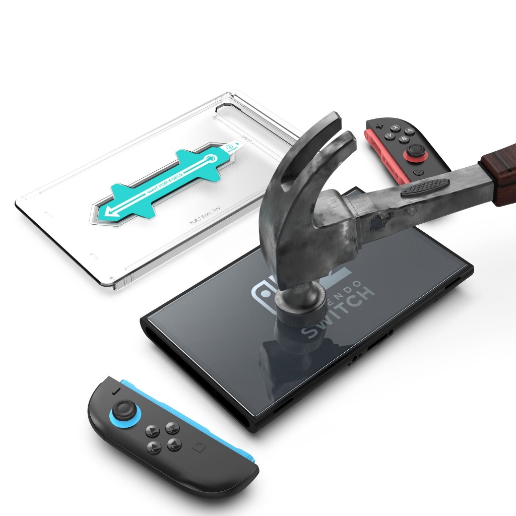 重度玩家 Switch2保護貼 貼膜神器 OLED NS 藍光 保護貼 ns Lite  玻璃保護貼 鋼化玻璃貼 NS