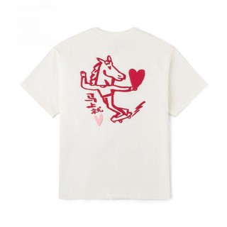 [unclev1966] VANS x BOLIN T-SHIRT CNY 馬年限定 白色 紅色 短袖 男女款