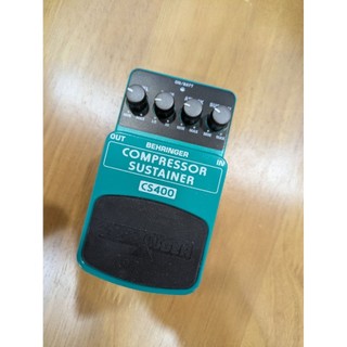 Behringer CS400 Compressor sustainer 電吉他 壓縮 效果器