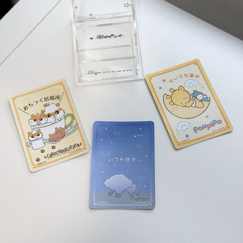 ୨୧ 三麗鷗角色大賞卡二彈/可樂鈴/小麥粉精靈/長頸鹿