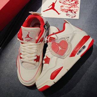 S.G NIKE W Air Jordan 4 "Valentine's Day" HV0823-108 情人節 愛心