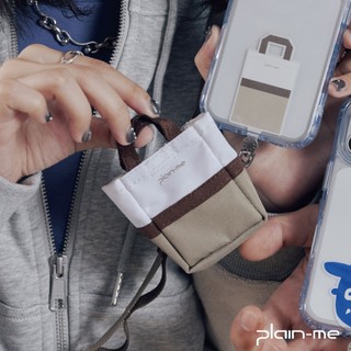 plain-me [TOYSELECT聯名-迷你陪覓] 鑰匙圈 掛飾 配件 收納袋 購物袋 [CRV2652-252]