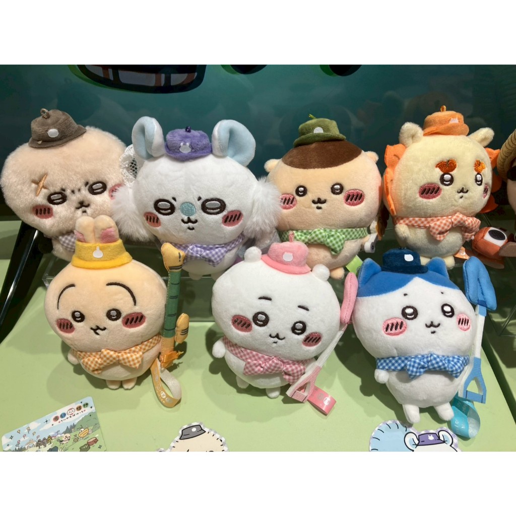 🔥現貨🔥吉伊卡哇 娃娃 吊飾 玩偶 手遊 野餐 小可愛 小八貓 兔子 烏薩奇 小桃 獅薩 海獺師傅 栗子饅頭