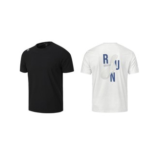 【DESCENTE】迪桑特 Run Speed 運動 男裝 短袖 上衣 -SQ323RTS72-BLK0