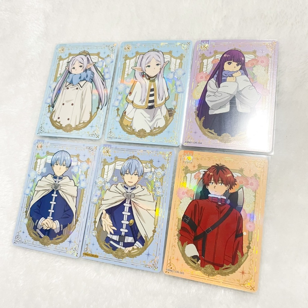 【地精小舖】現貨 葬送的芙莉蓮 7-11 卡游 OR 花語燙金 抽卡機 卡片 小卡 閃卡 收藏卡 費倫 修塔爾克 欣梅爾