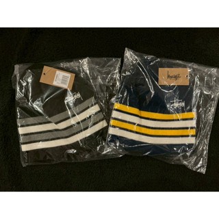 STUSSY BASIC STRIPE SKULLCAP 深藍毛帽 黑毛帽